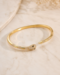 Snake Cuff Bracelet in Gold