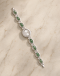 Jade Bracelet Watch in Gold
