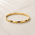 Slim Stacking Bangle in 18k Gold